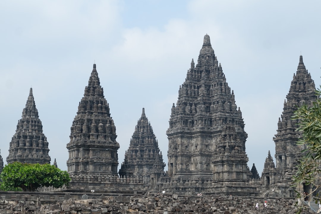 Beautiful view of Prambanan Temple